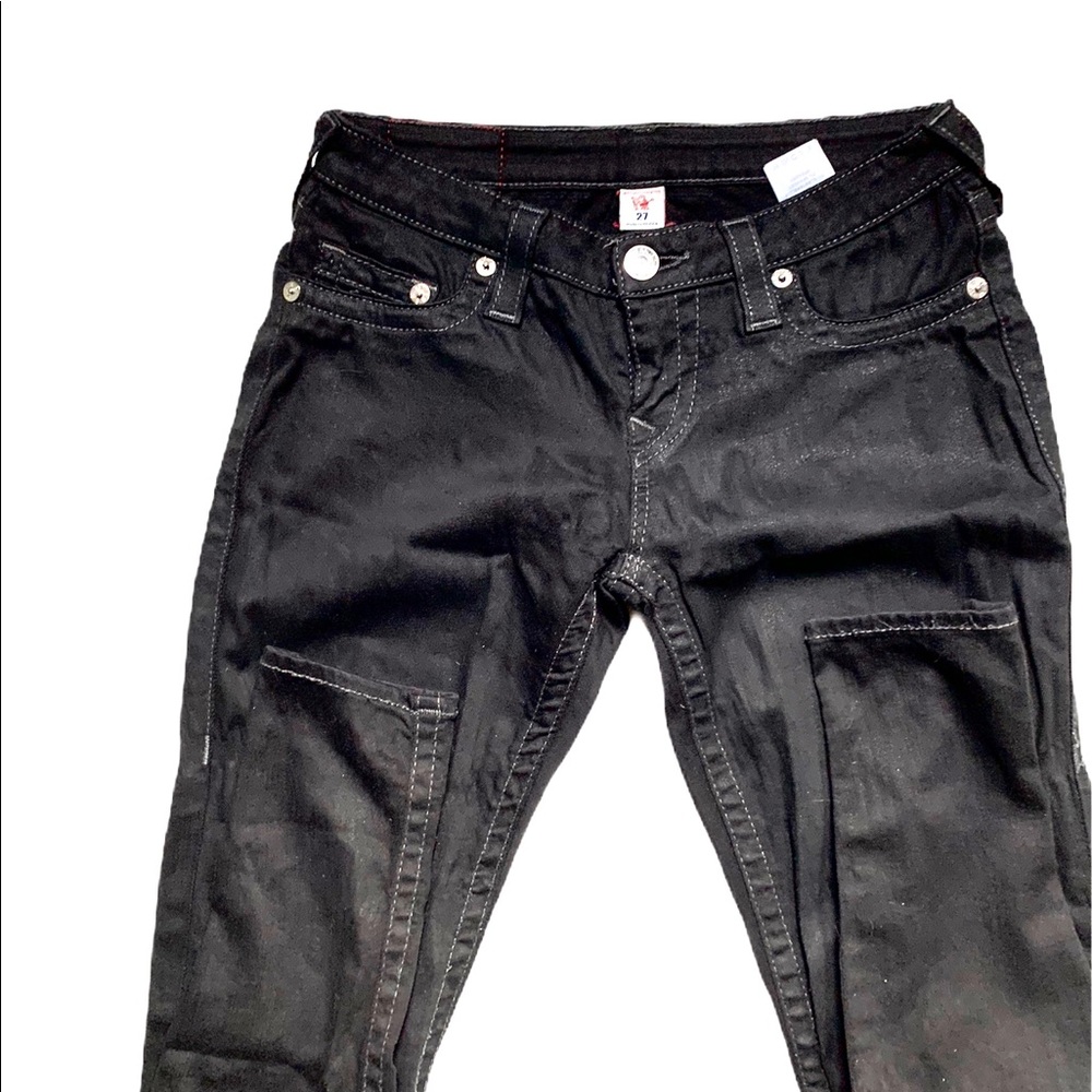 True Religion WOMENS Black Jeans
